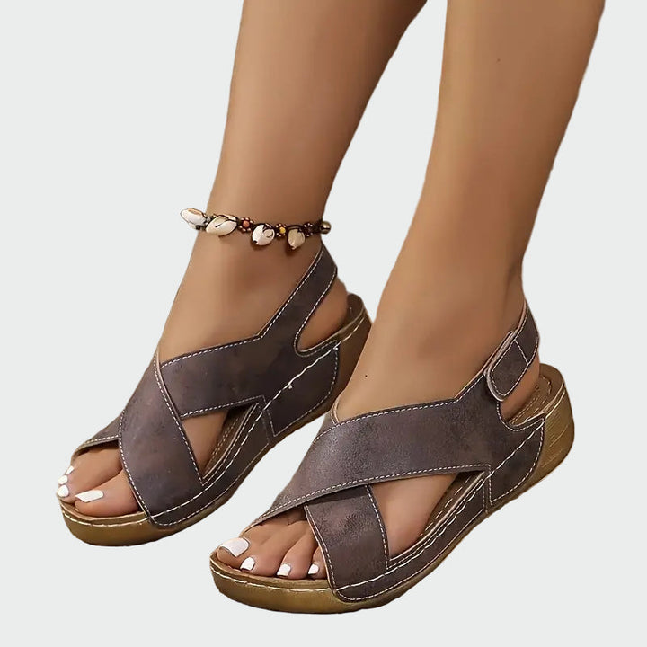 Cross-Strap Everyday Comfort Sandals Jasmine's Boutique Australia