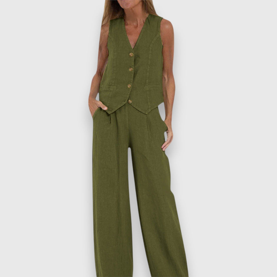Two-Piece Set for Summer Lightness Jasmine's Boutique Australia