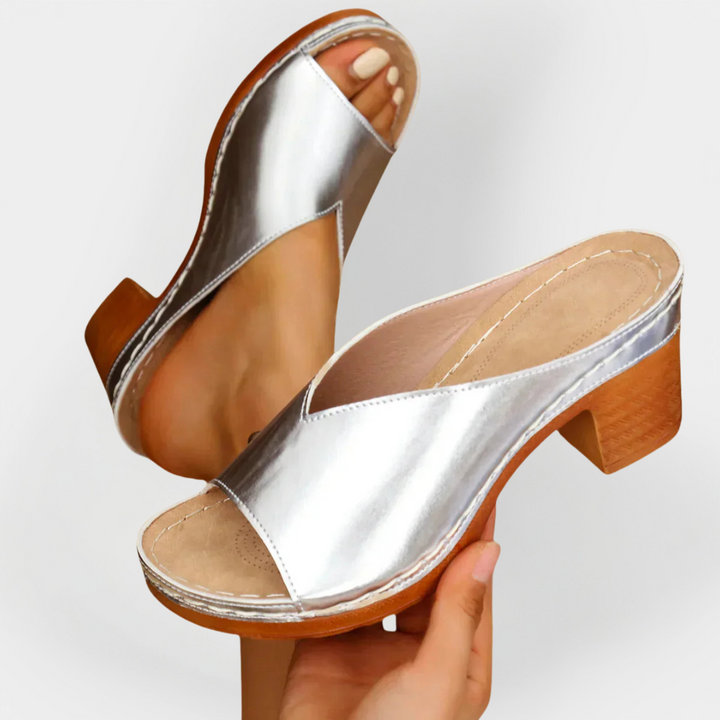 Orthopedic Sandals with Thick Heel Liora Lane Boutique