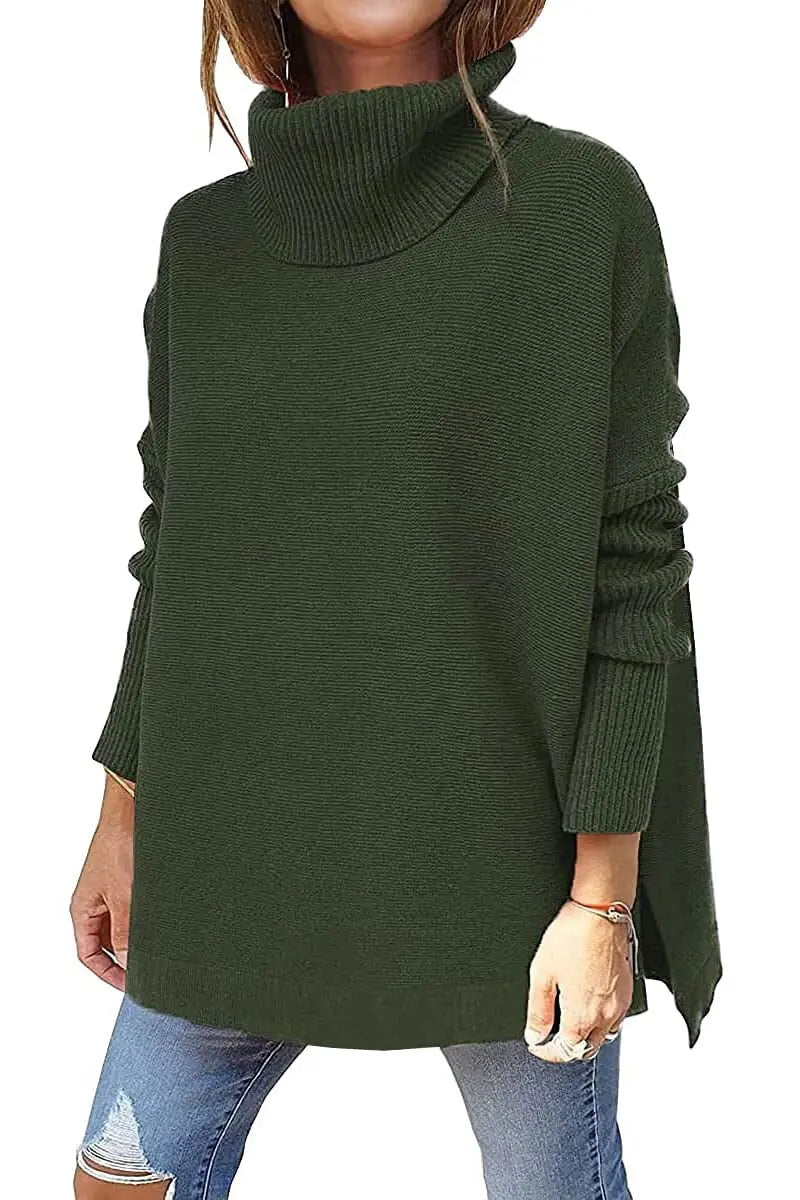 Cozy Oversized Turtleneck Sweater Jasmine's Boutique Australia