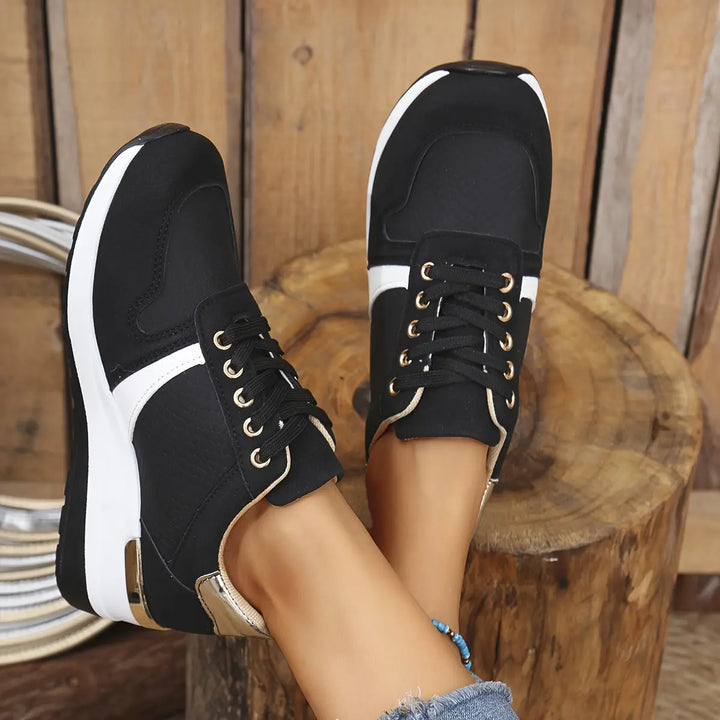 Metallic Accent Sneakers Jasmine's Boutique Australia
