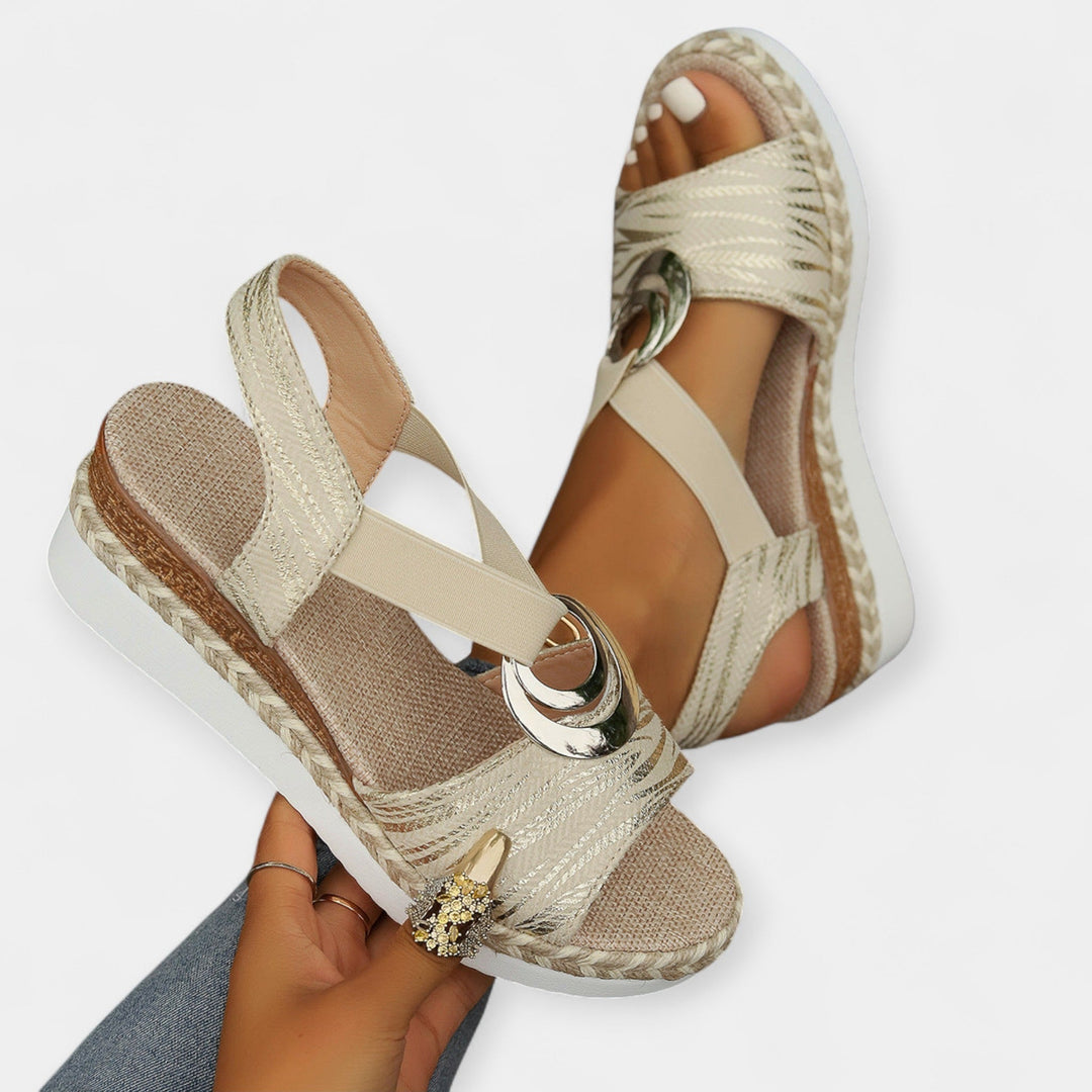 Roman Braided Sandals Liora Lane Boutique