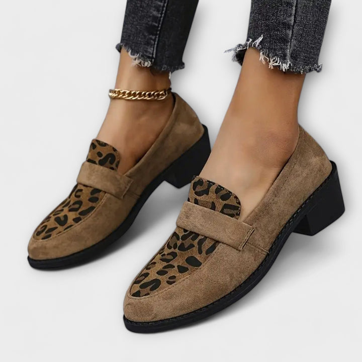 Stylish women's shoes with leopard print Jasmine's Boutique Australia