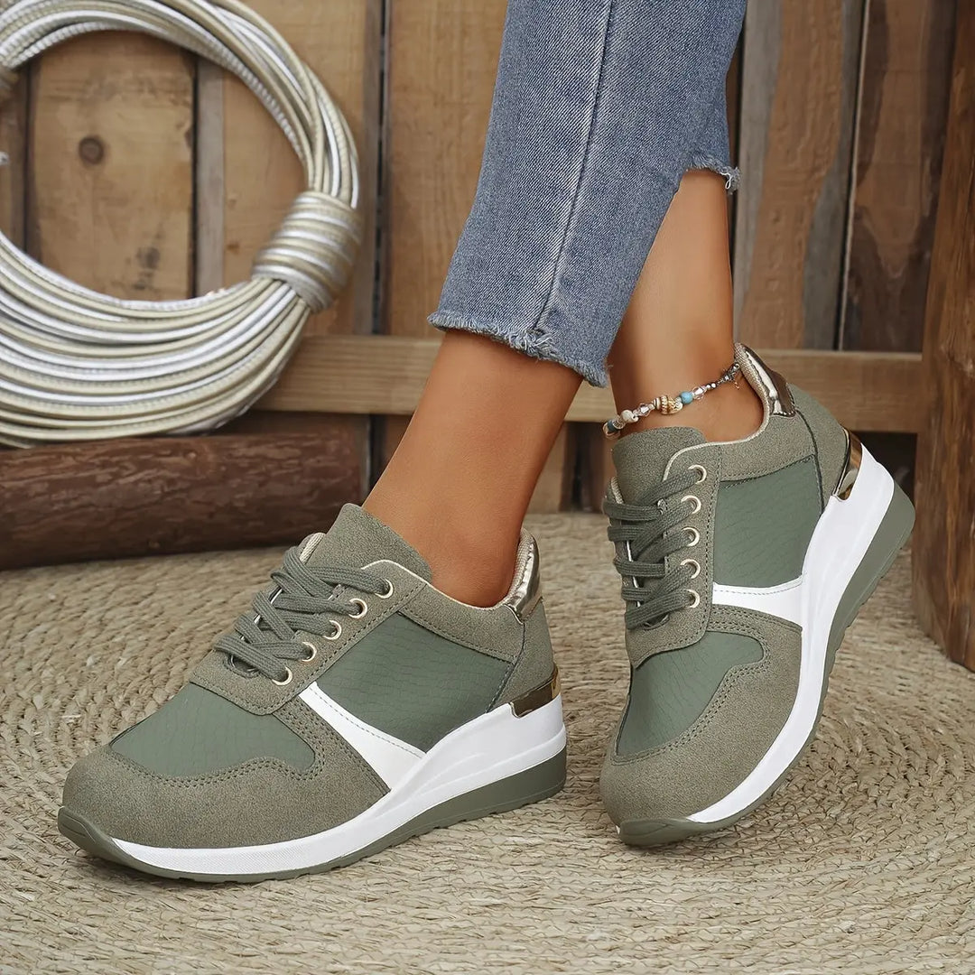 Metallic Accent Sneakers Jasmine's Boutique Australia