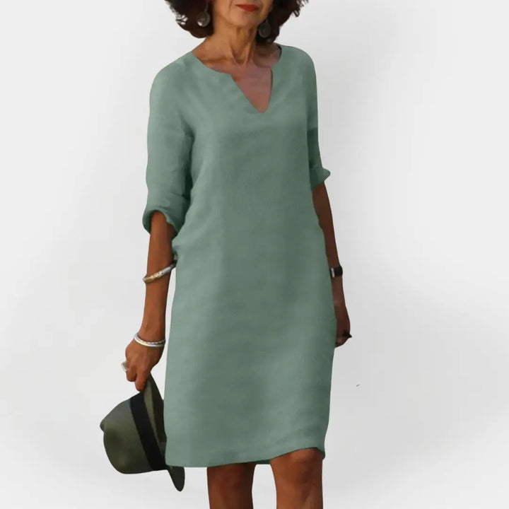 Everyday Dress with V Neckline Jasmine's Boutique Australia