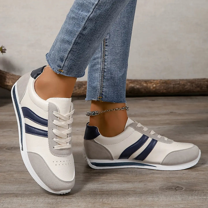 Retro Stripe Runner Sneakers Jasmine's Boutique Australia