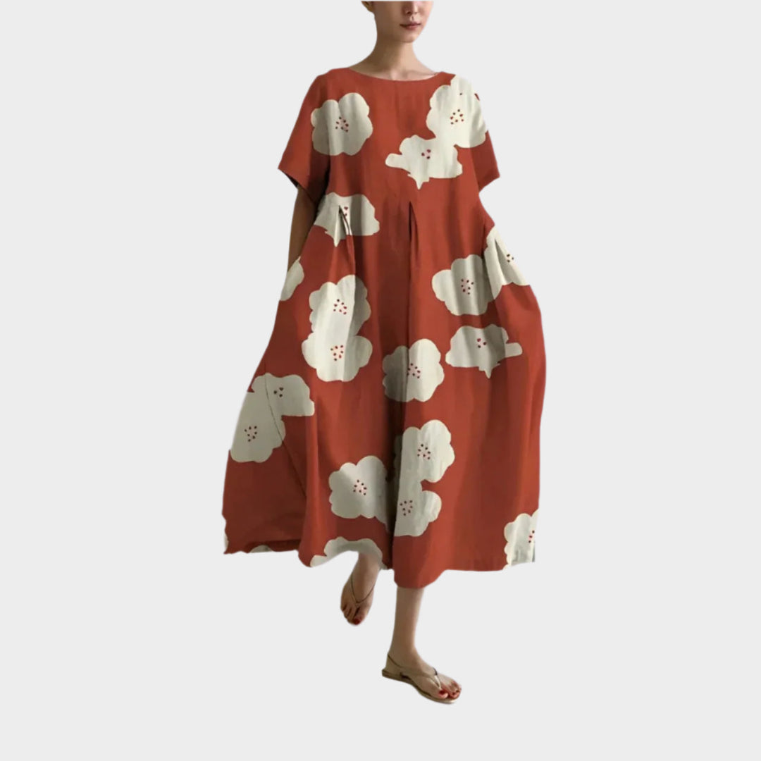Comfortable Long Retro Dress Jasmine's Boutique Australia
