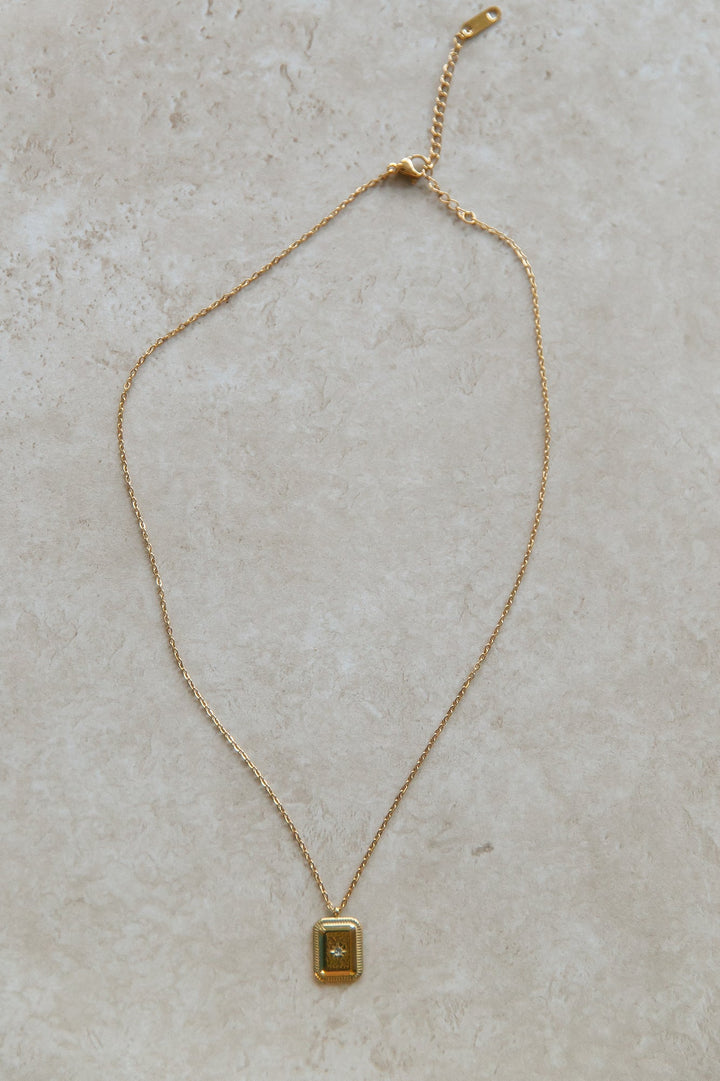Gold-Plated Starry 18 Karat Necklace Jasmine's Boutique Australia
