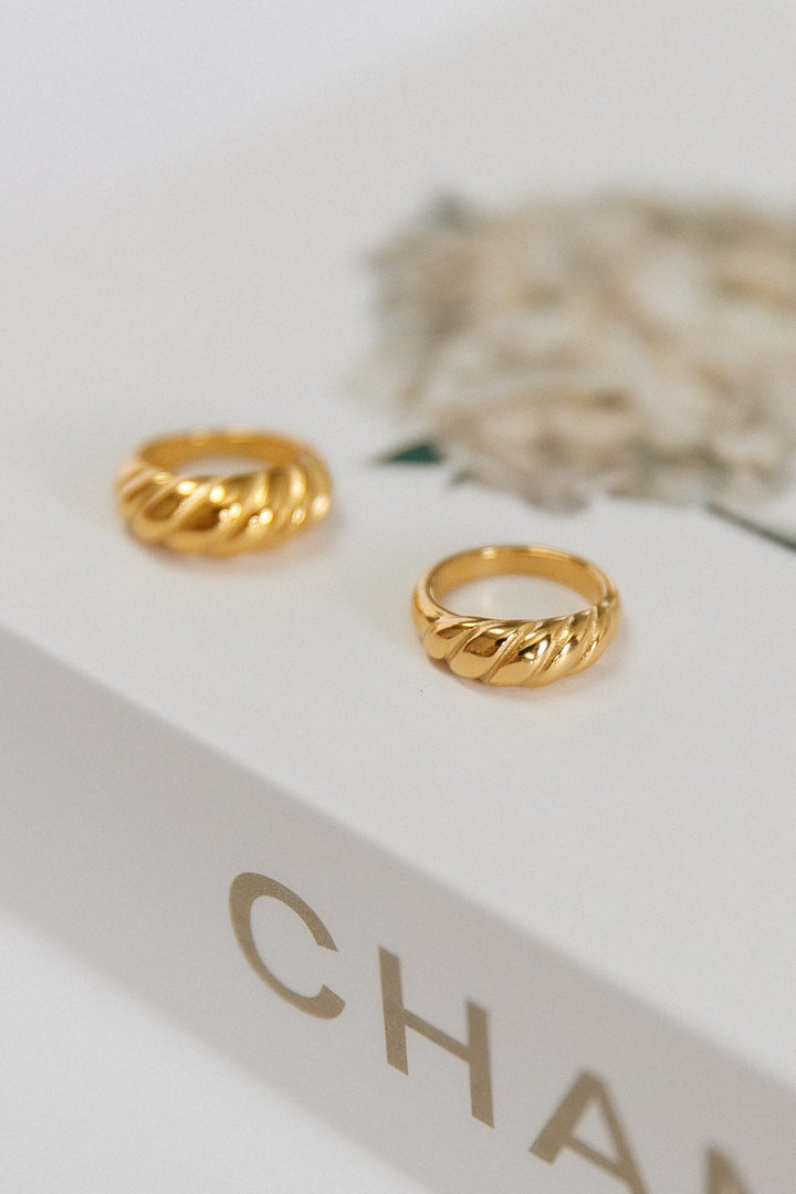 18K Gold-Plated Ring Daydreaming About You Jasmine's Boutique Australia