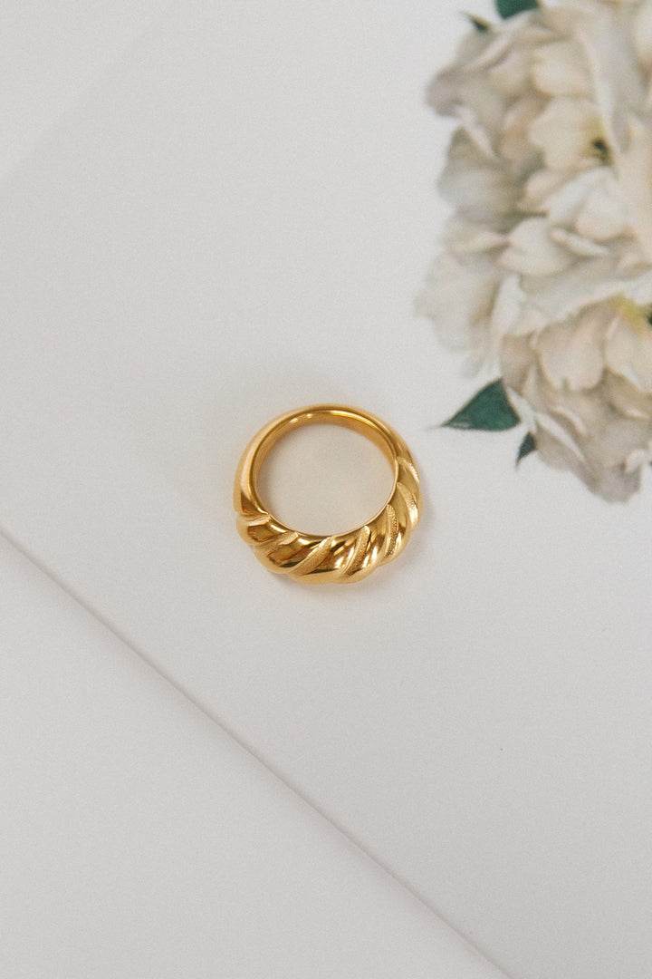 18K Gold-Plated Ring Daydreaming About You Jasmine's Boutique Australia