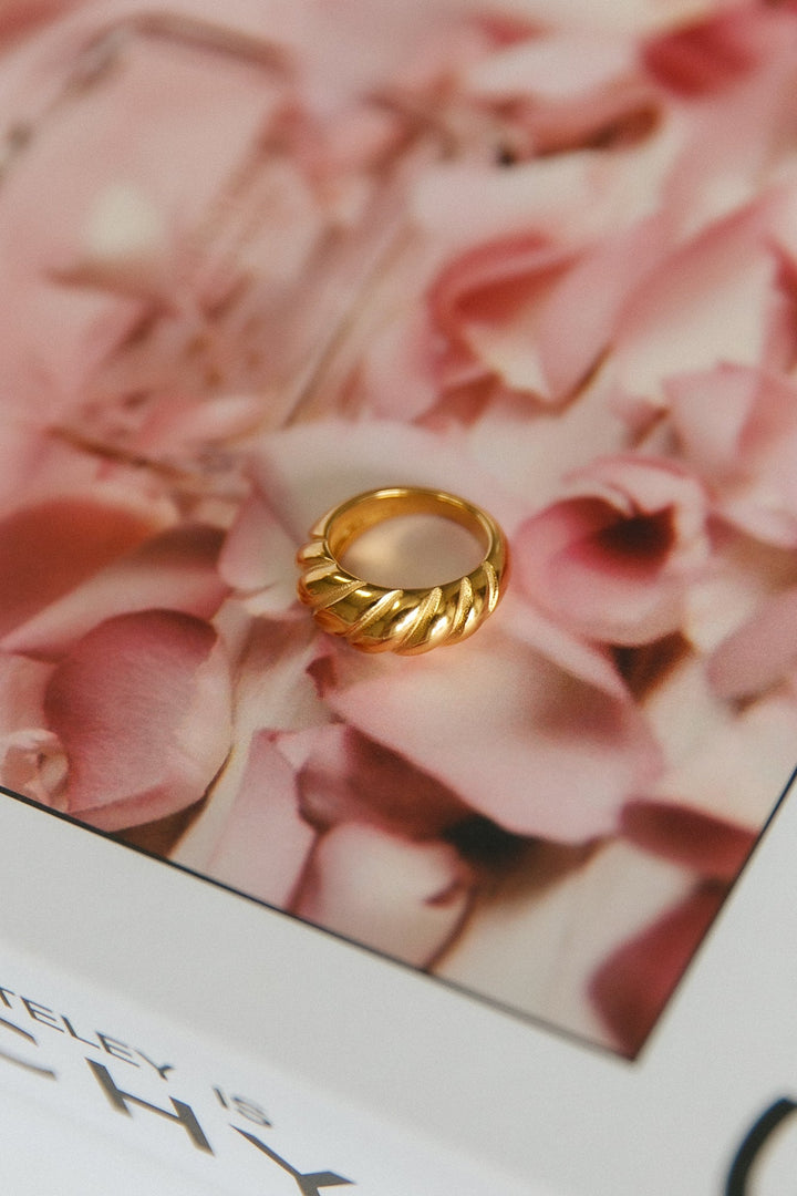 18K Gold-Plated Ring Daydreaming About You Jasmine's Boutique Australia