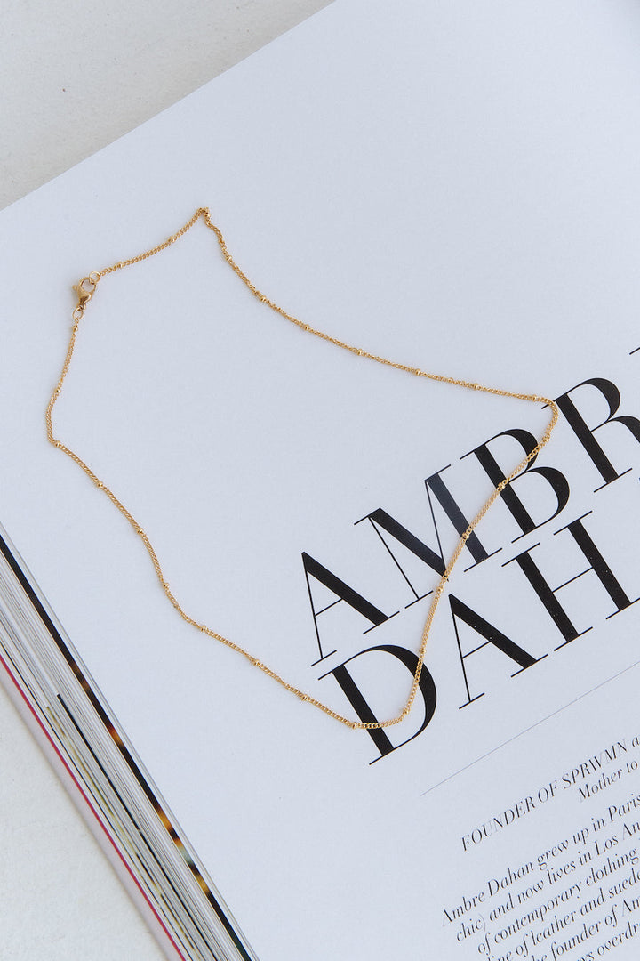 18K Gold My Delicacy Necklace Jasmine's Boutique Australia