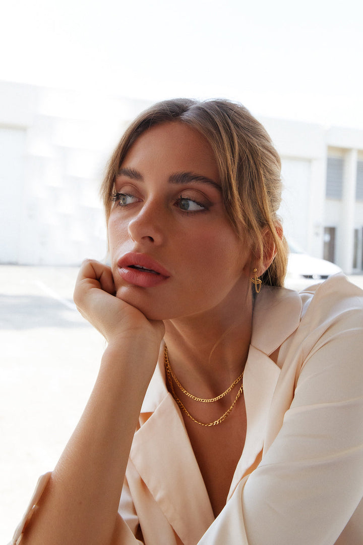 Love Necklace in 18 Karat Gold Plated Jasmine's Boutique Australia