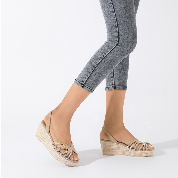 Party Espadrille & Mermaid Espadrille Bundle - Black/Beige Jasmine's Boutique Australia