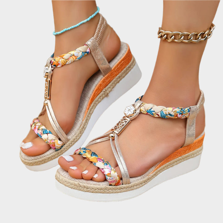 Sandals with Comfortable Sole and Platform Liora Lane Boutique
