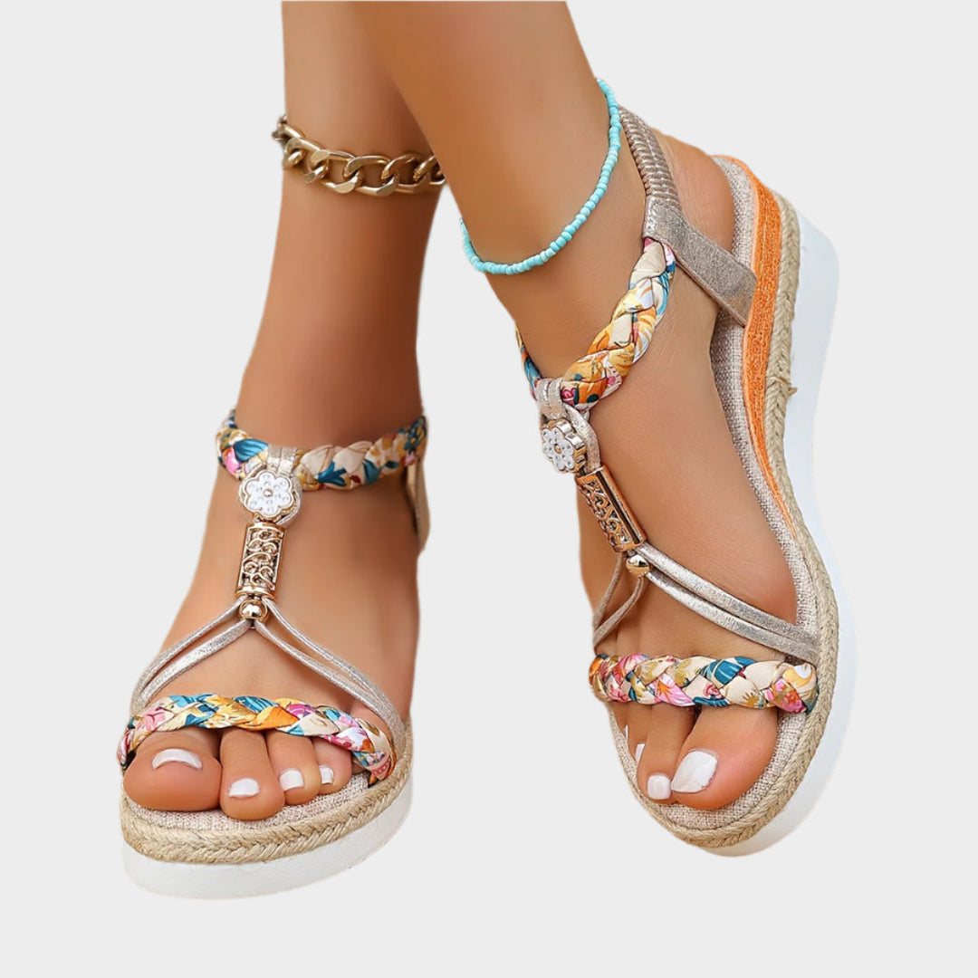 Sandals with Comfortable Sole and Platform Liora Lane Boutique