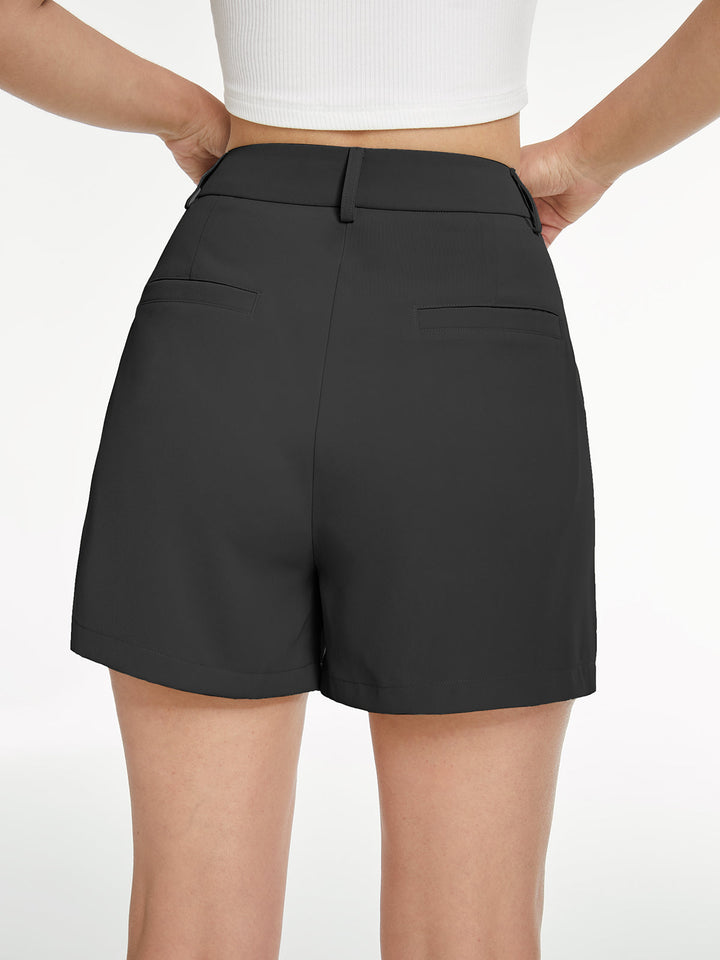 High Waisted Pastel Trouser Shorts  Liora Lane Boutique Shorts