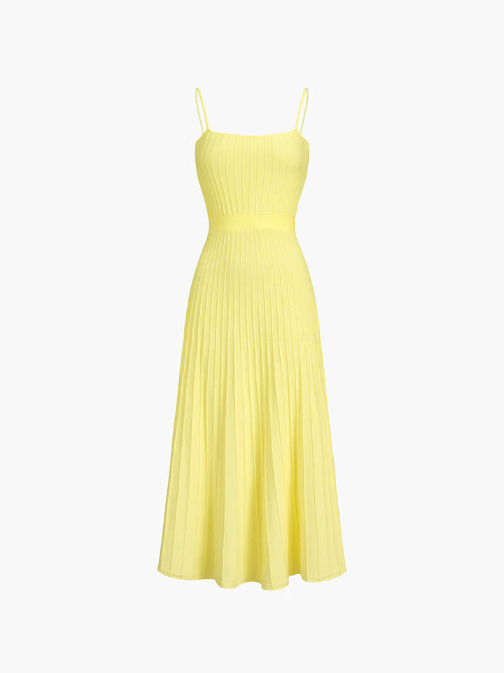 Rib Midi Sundress  Liora Lane Boutique Sweater Dresses