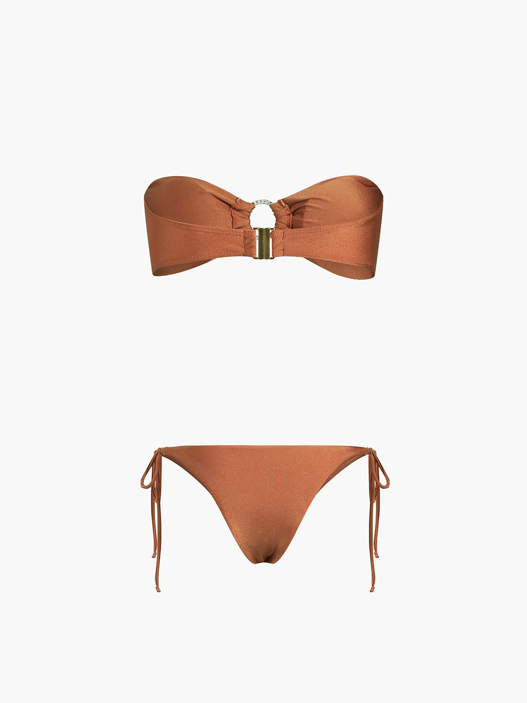 Cocoa Beans Two Piece Bikini Bathing Suit  Liora Lane Boutique Bikini Sets