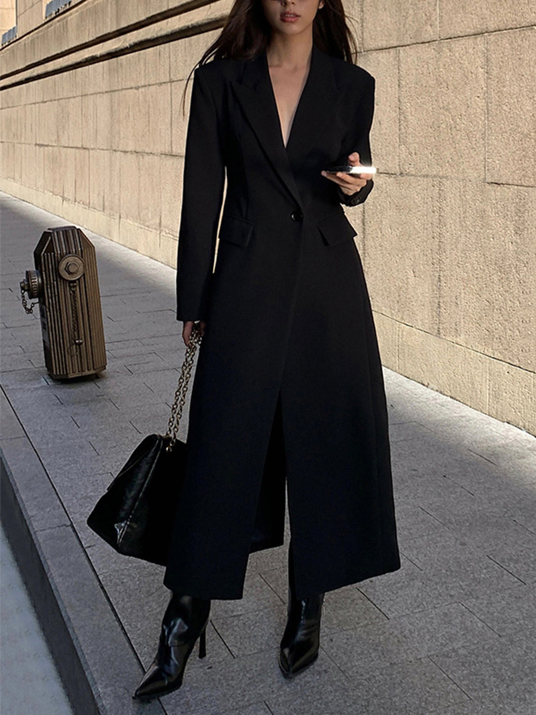 Collar Pocket Blazer Coat  Liora Lane Boutique Blazers