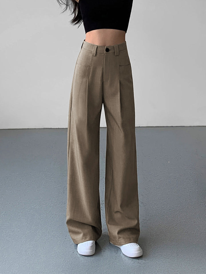 Divine Pleat Wide Leg Dress Pants  Liora Lane Boutique Pants