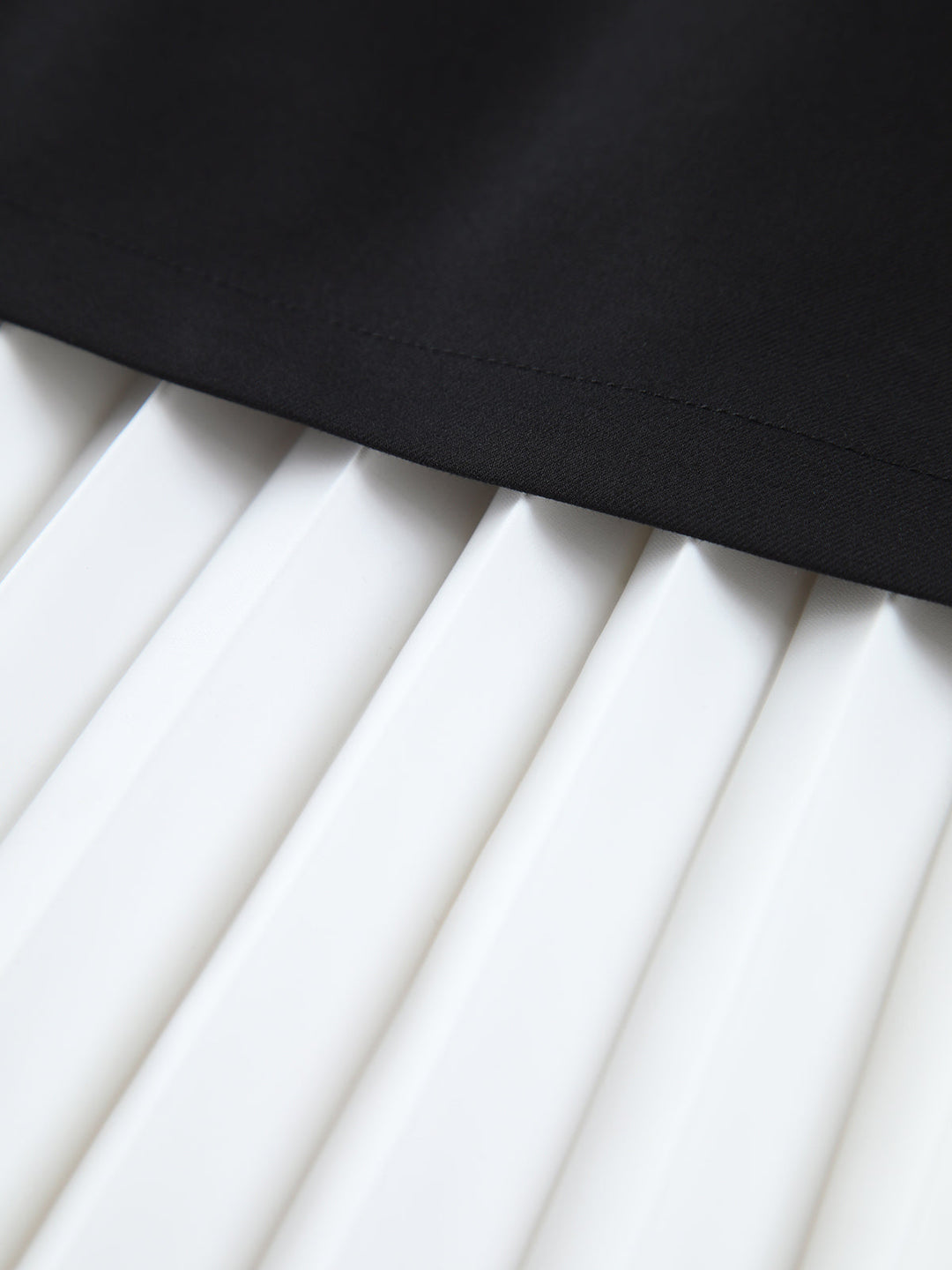 Two Tone Pleated Long Skirt  Liora Lane Boutique Skirts