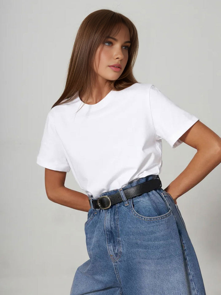 For Every Moment Solid Shirt  Liora Lane Boutique T-Shirts