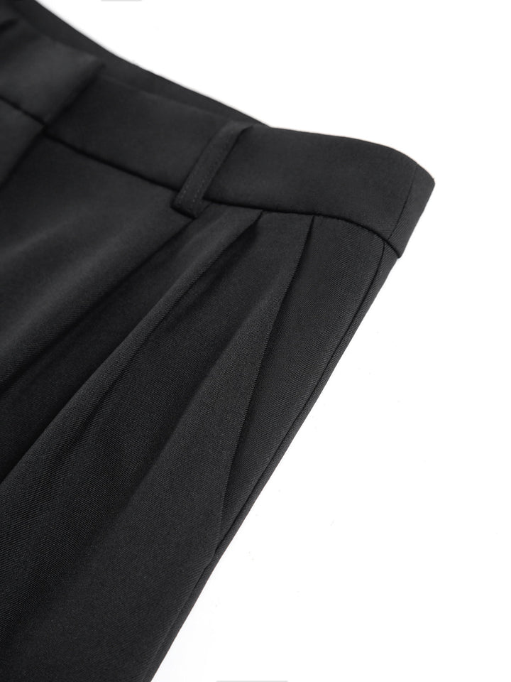 Solid Wide Leg Pants Without Belt  Liora Lane Boutique Pants