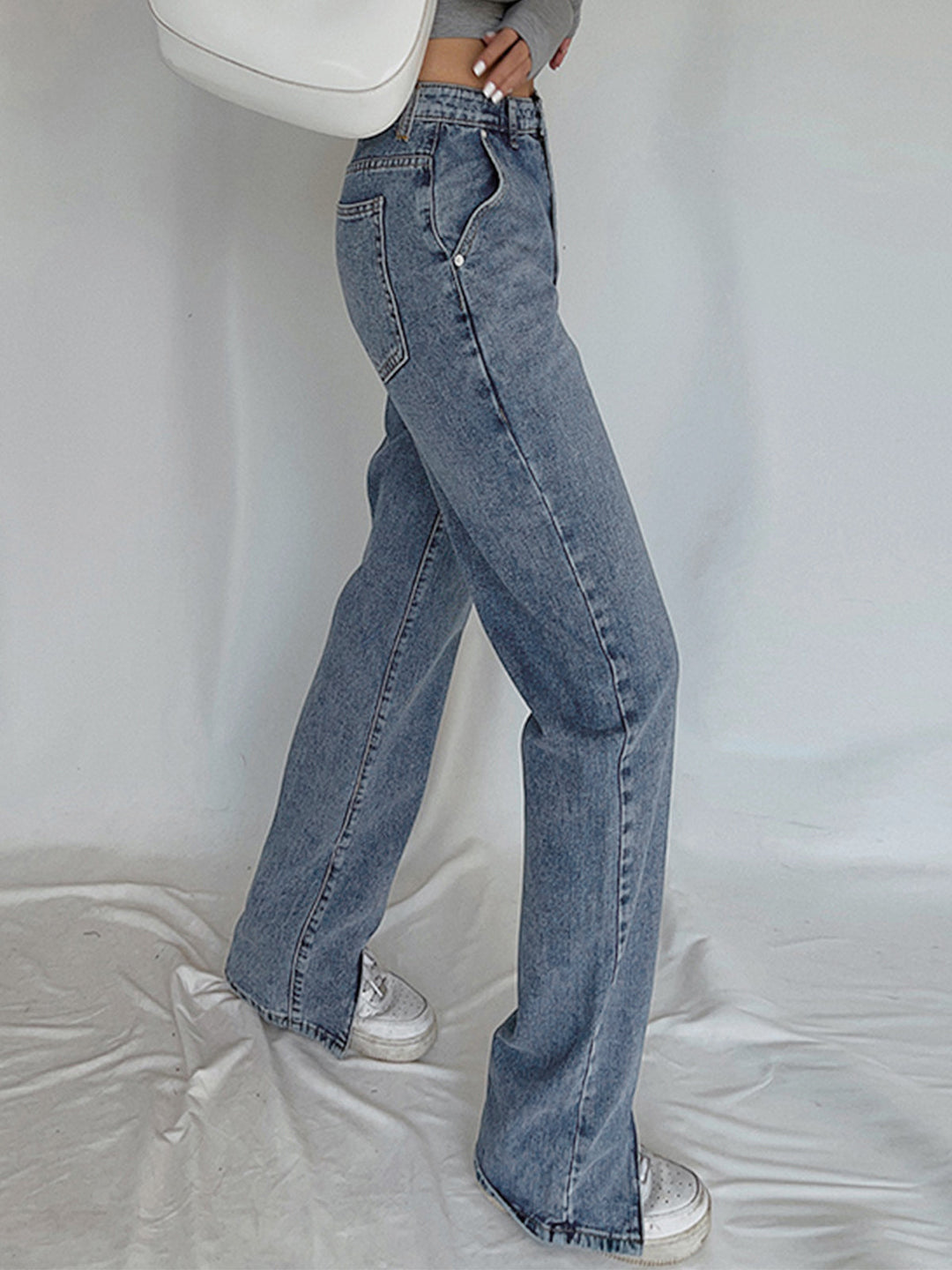 Classic Straight Leg Jeans  Liora Lane Boutique Jeans