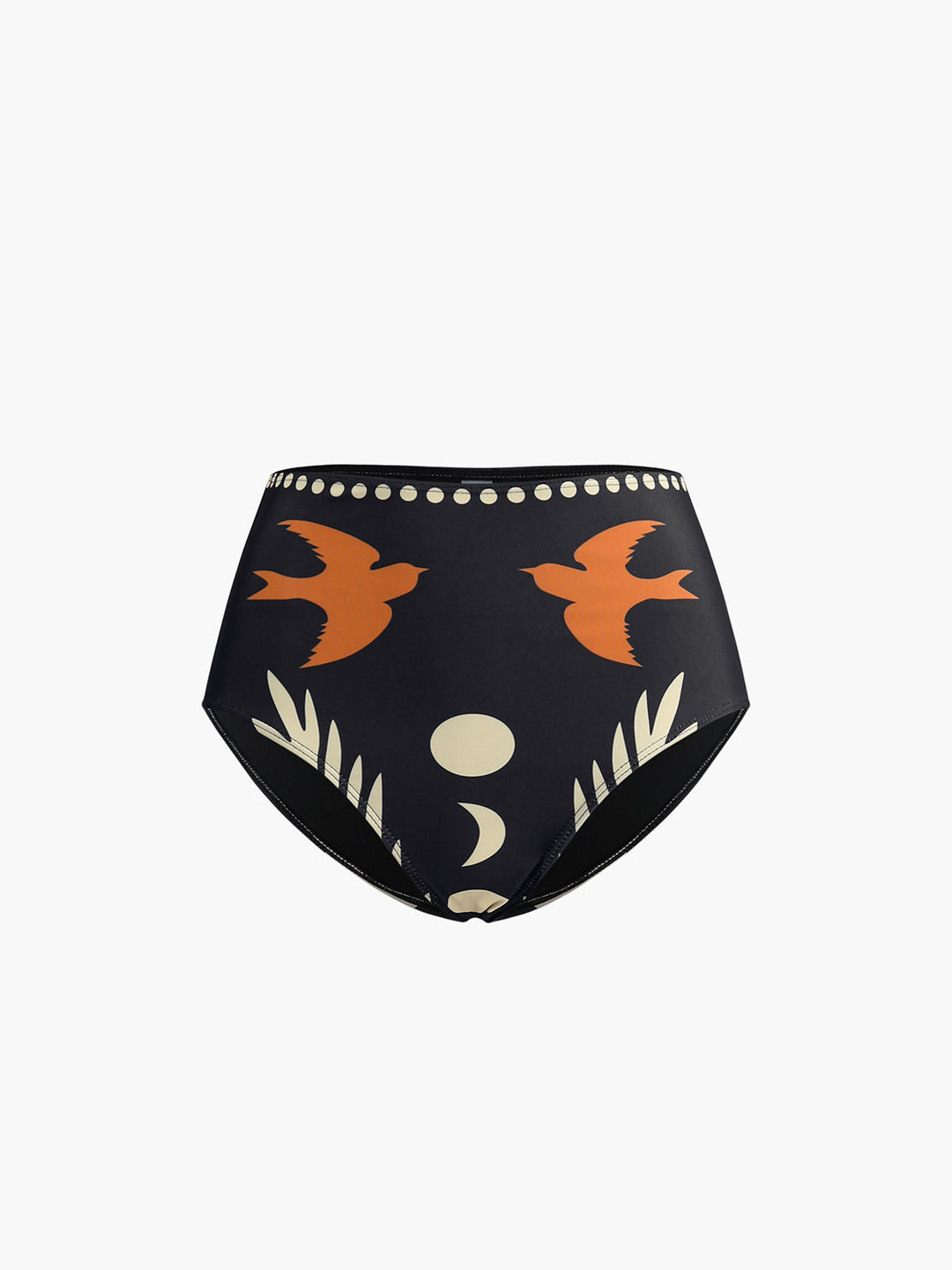 Bird Print Asymmetrical Neck Bikini Set  Liora Lane Boutique Bikini Sets