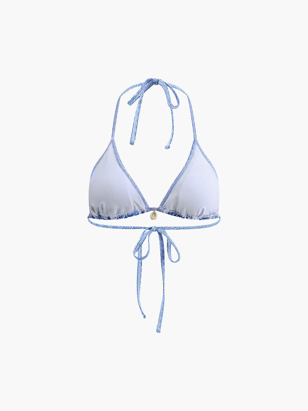 Printed Halter Knotted Bikini Set  Liora Lane Boutique Bikini Sets