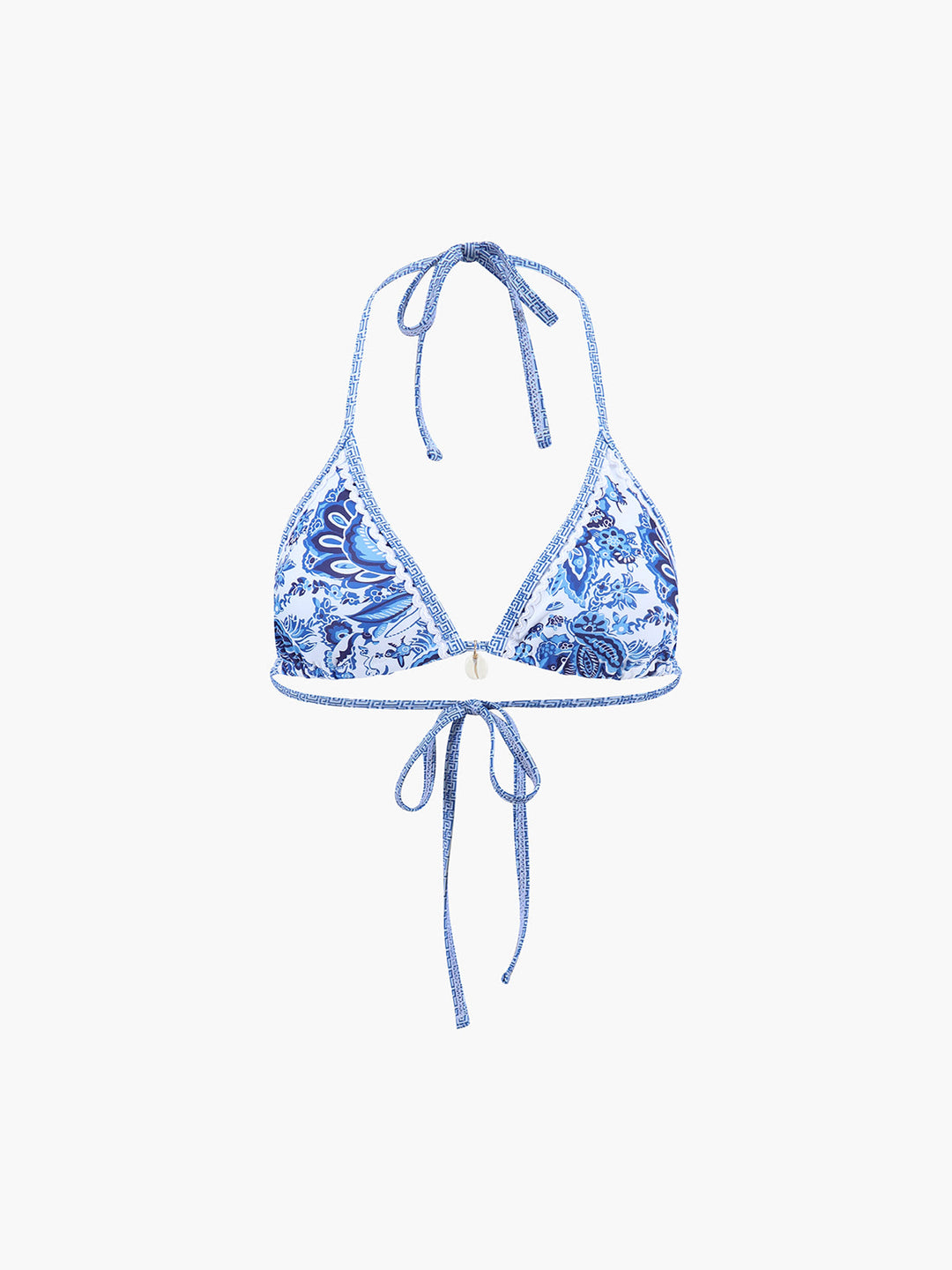 Printed Halter Knotted Bikini Set  Liora Lane Boutique Bikini Sets