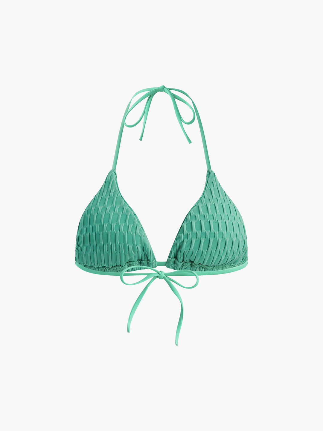 Solid Halter Knotted Bikini Set  Liora Lane Boutique Bikini Sets