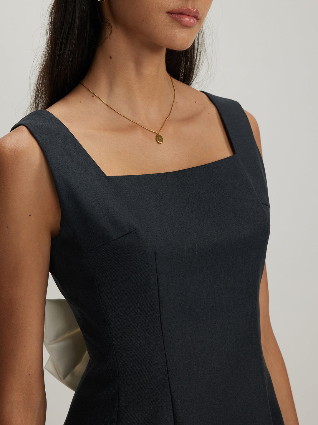 Bow Backless Tank Dress  Liora Lane Boutique Dresses