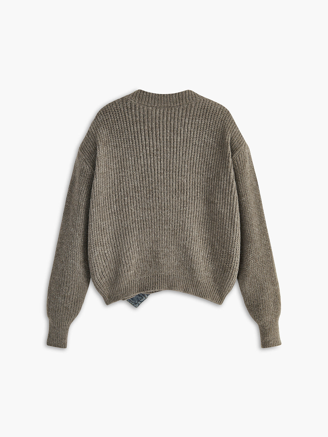 Asymmetrical Patchwork Pockets Cardigan  Liora Lane Boutique Cardigans