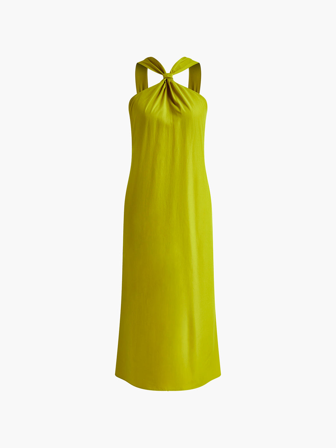 Cross Halter Split Long Dress  Liora Lane Boutique Dresses