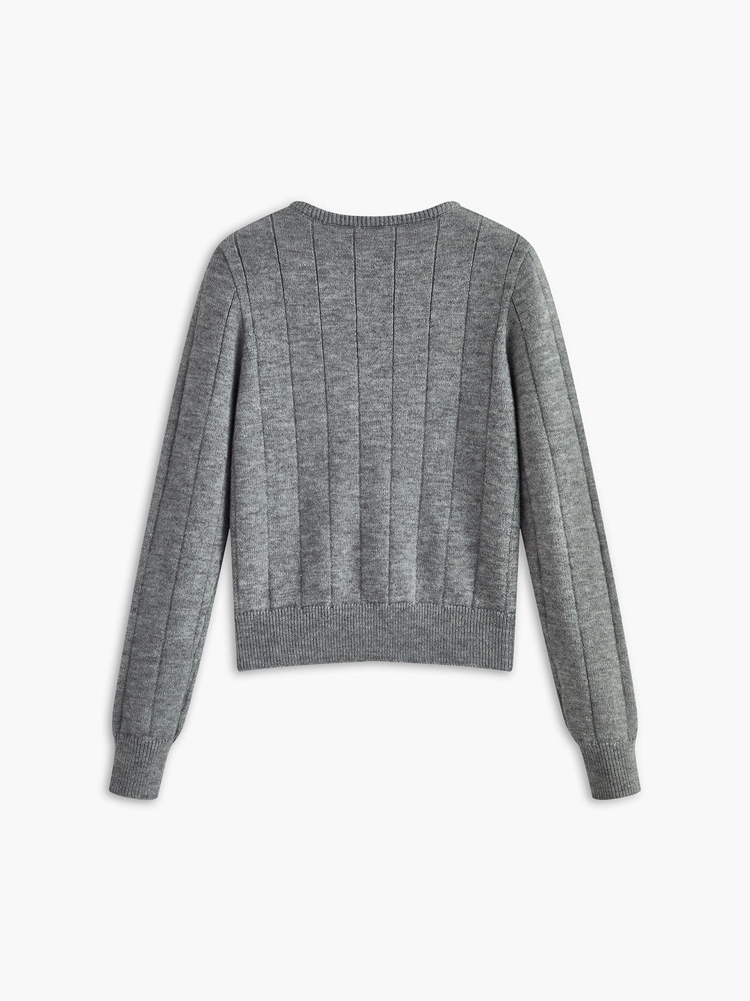 Crew Neck Button Soft Cardigan  Liora Lane Boutique Cardigans