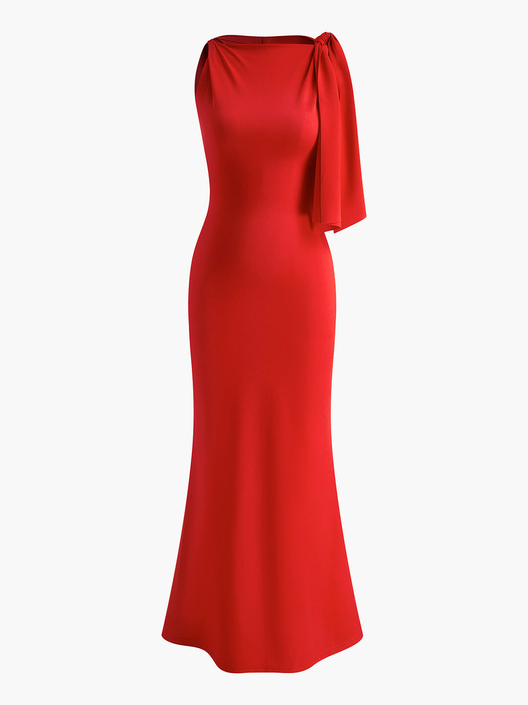 Beloved Knotted Sleeveless Long Dress  Liora Lane Boutique Dresses