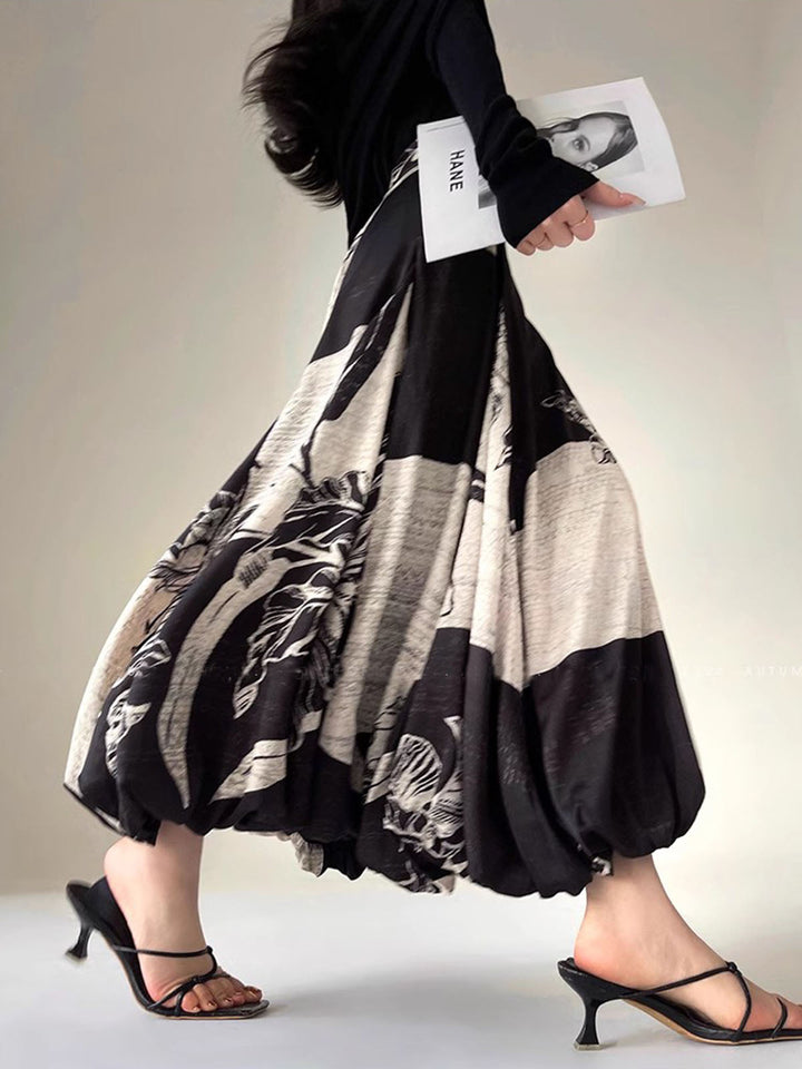 Bud Waist Side-Zipper Midi Skirt  Liora Lane Boutique Skirts Black / XL 56.00