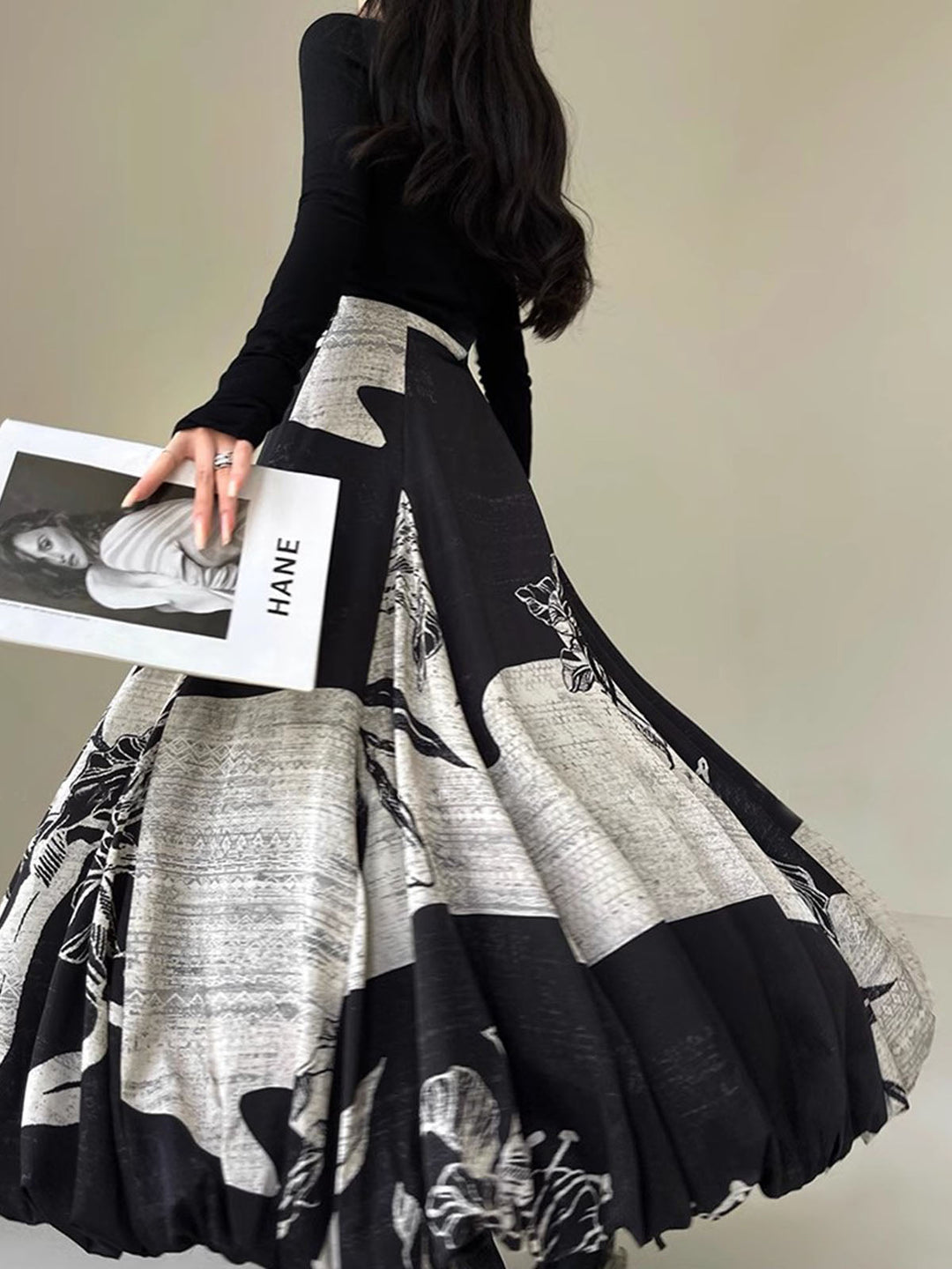 Bud Waist Side-Zipper Midi Skirt  Liora Lane Boutique Skirts