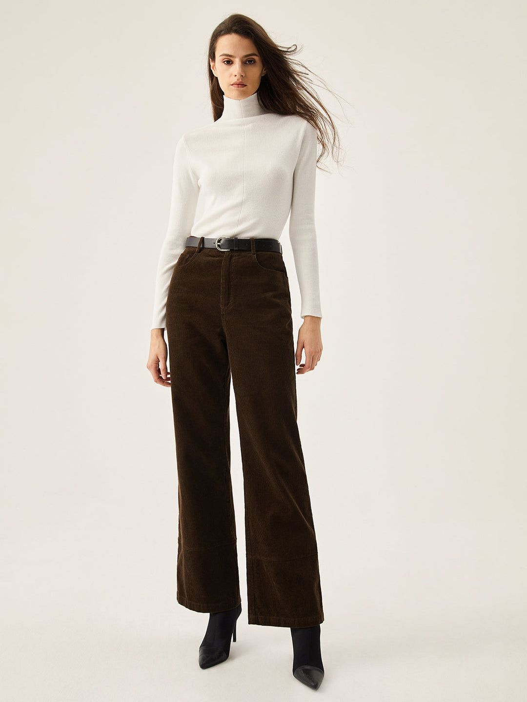 Corduroy Wide Leg Pocket Pants  Liora Lane Boutique Pants