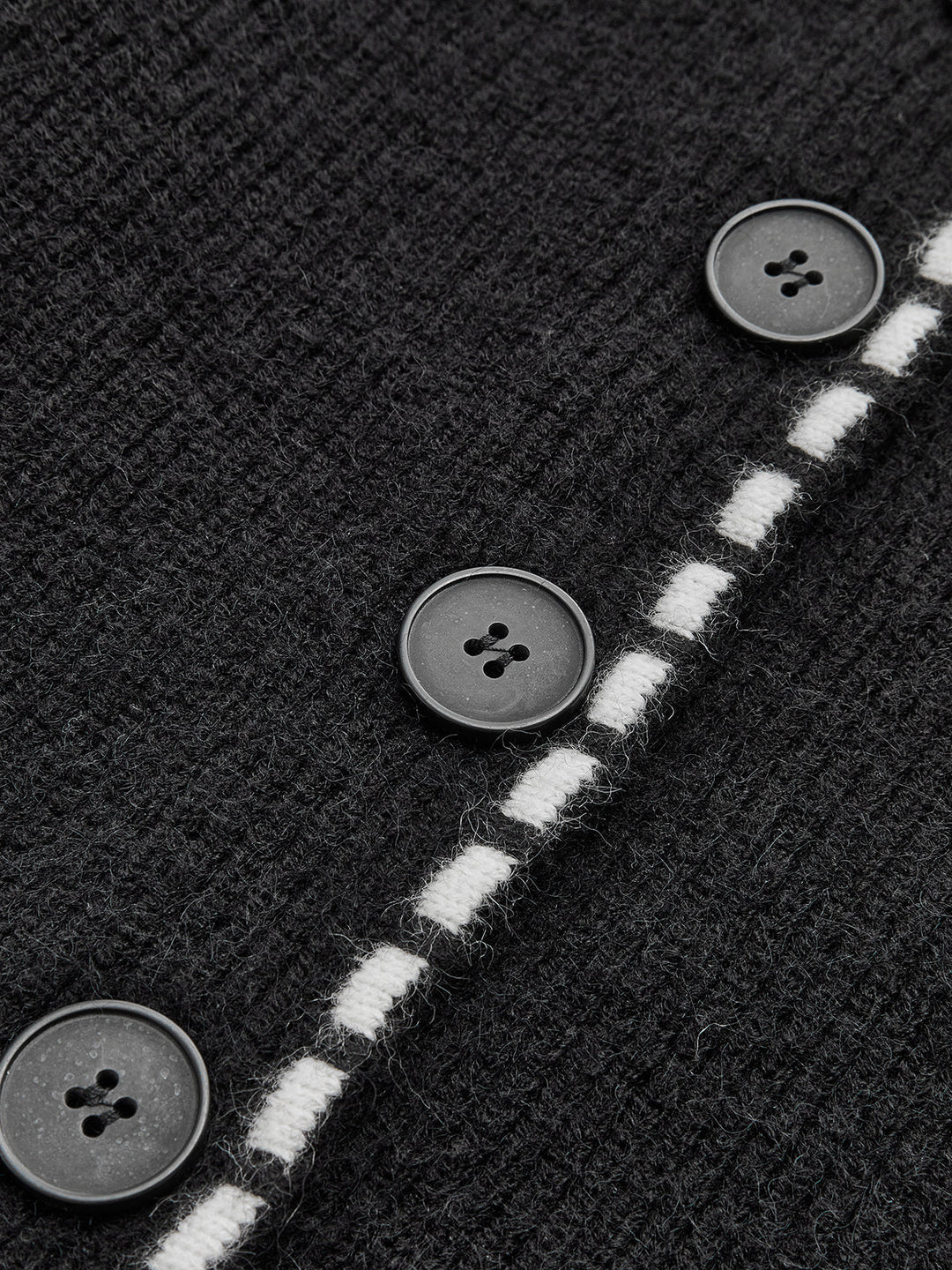 Contrast Trim Lapel Cardigan  Liora Lane Boutique Cardigans