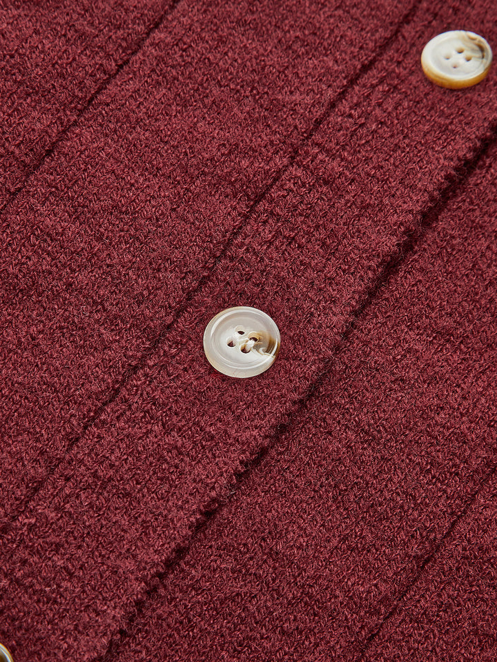 Crew Neck Button Soft Cardigan  Liora Lane Boutique Cardigans