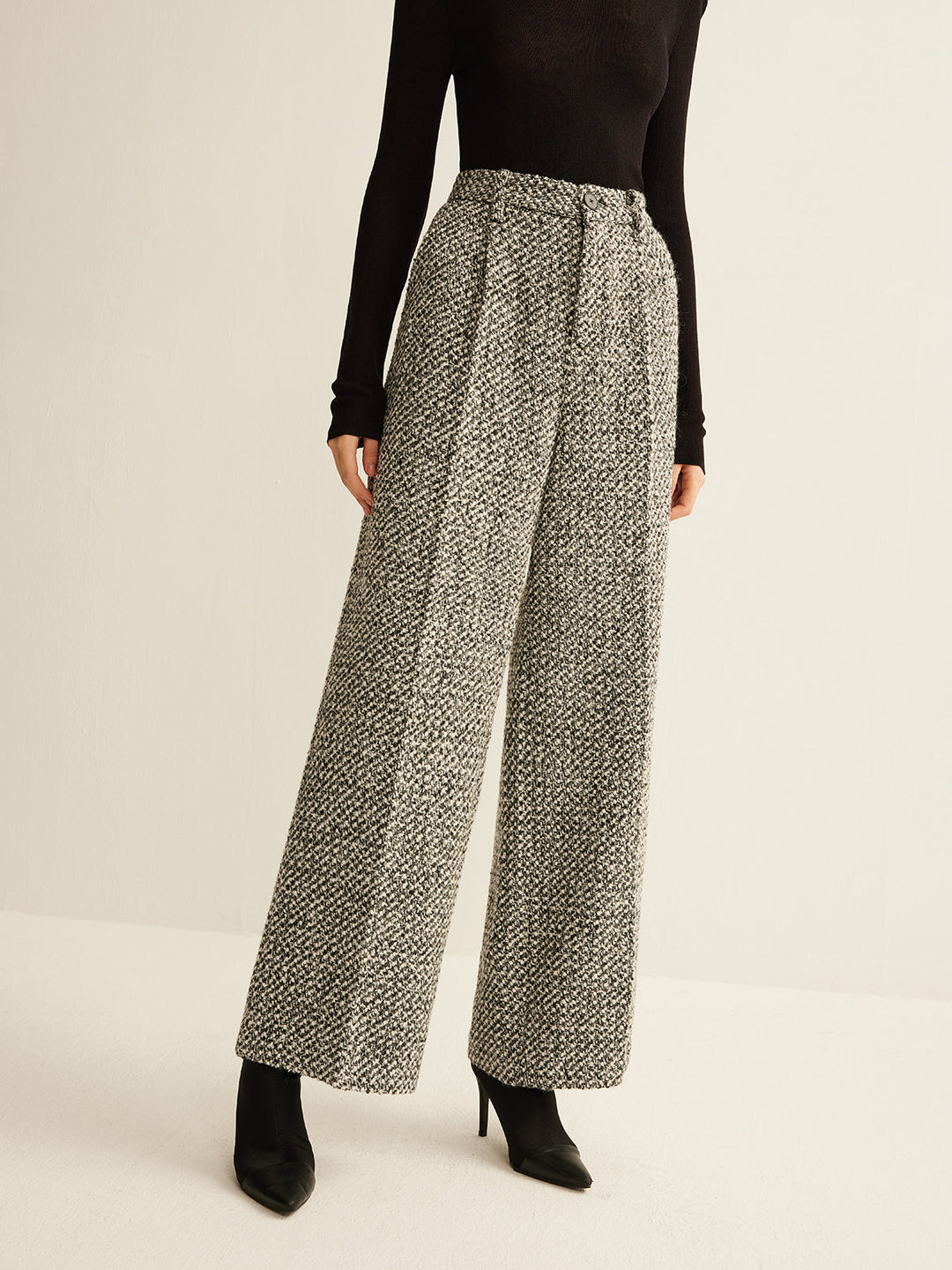 Wool-Blend Tweed Pants  Liora Lane Boutique Pants