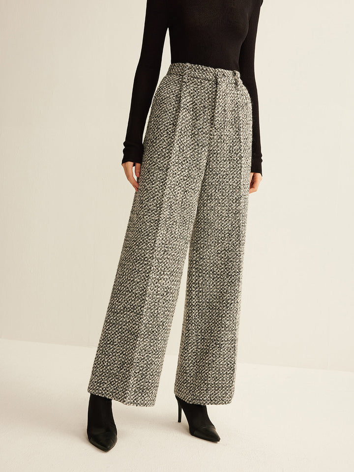 Wool-Blend Tweed Pants  Liora Lane Boutique Pants