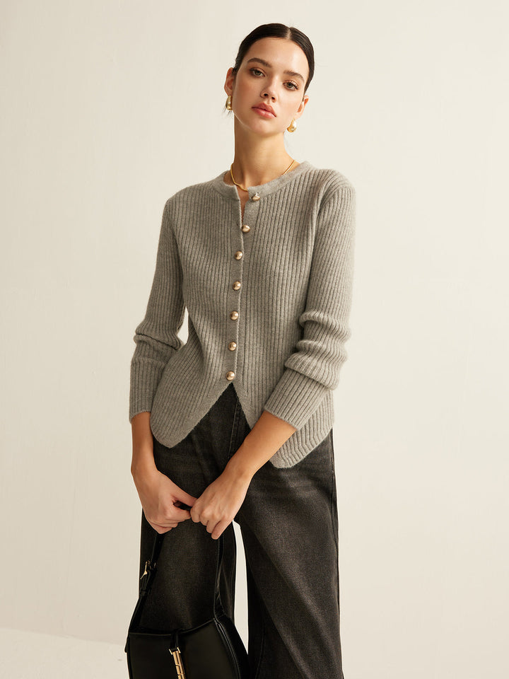 Button Down Split Cardigan  Liora Lane Boutique Cardigans