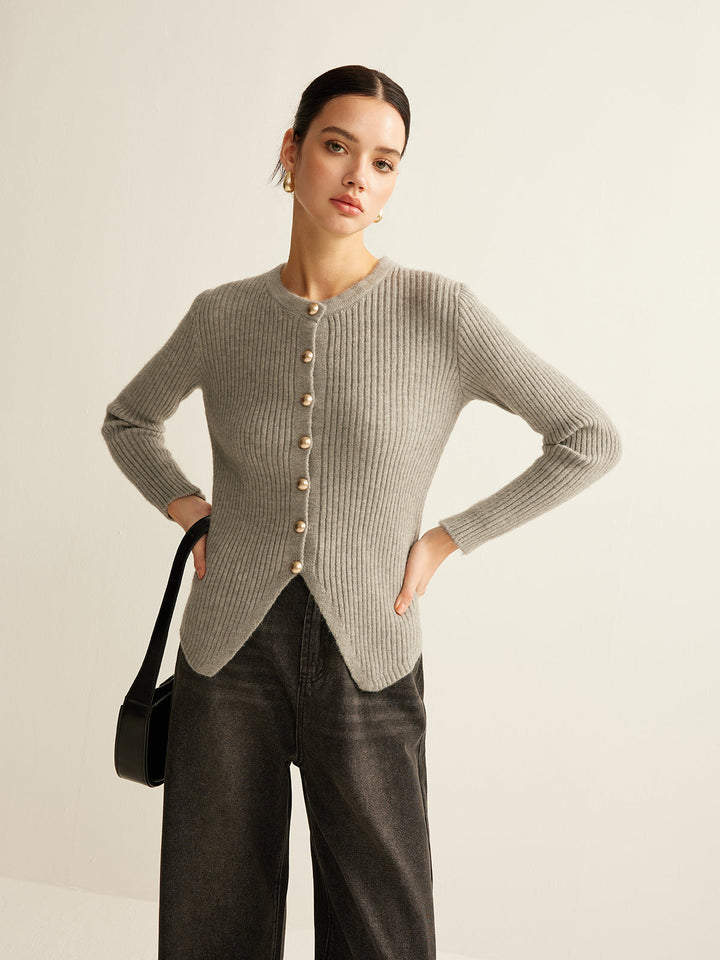 Button Down Split Cardigan  Liora Lane Boutique Cardigans