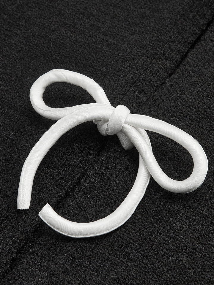 Bow Front Shift Sweater  Liora Lane Boutique Sweaters