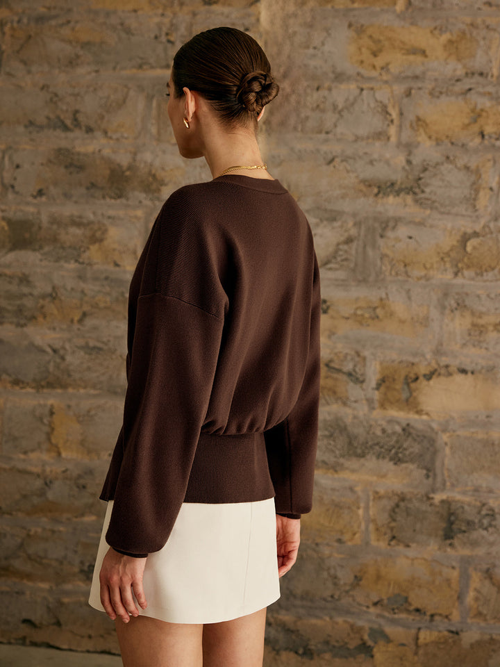 Golden Button Plain Cardigan  Liora Lane Boutique Cardigans