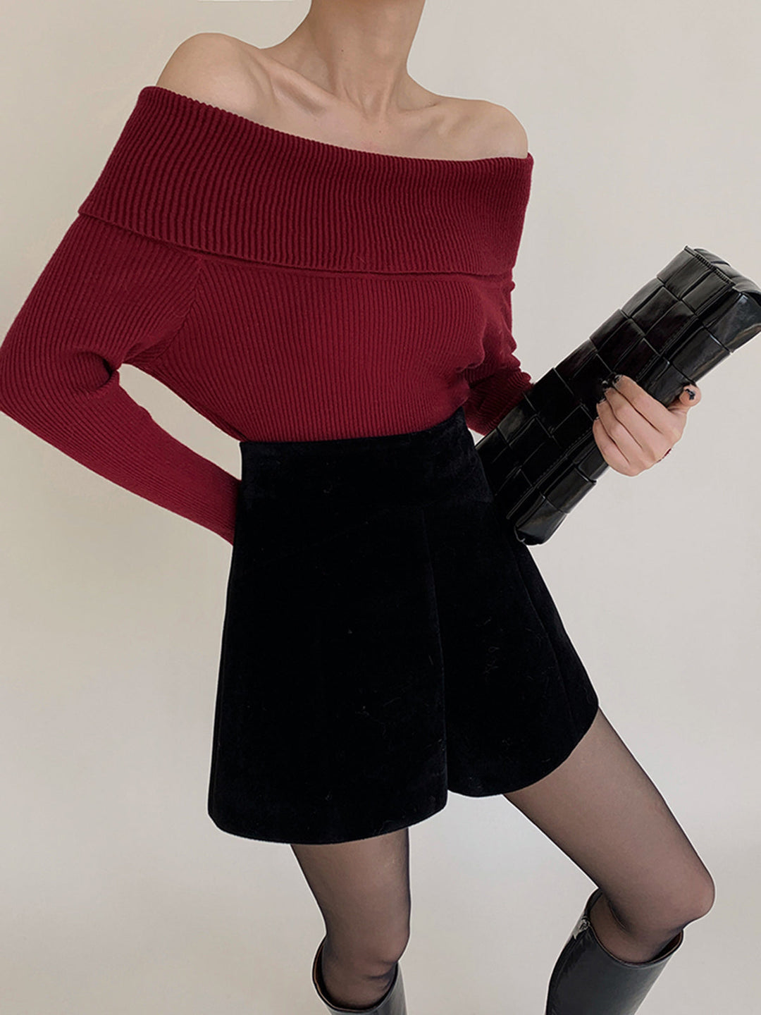 Velvet Wide-Leg Shorts  Liora Lane Boutique Shorts